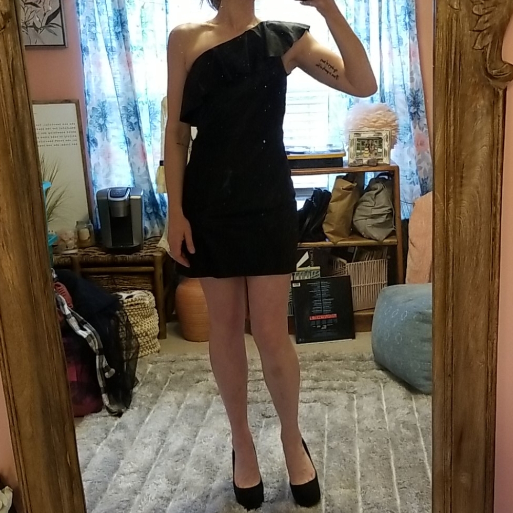 Free people Real leather dress